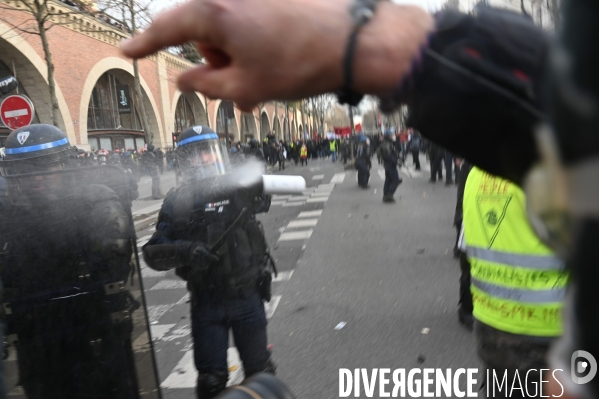 Manifestation contre la réforme des retraites