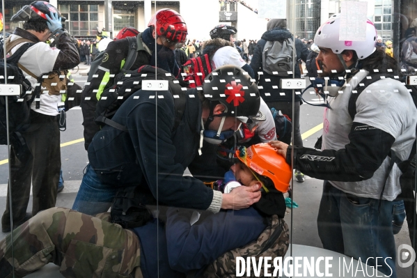 Manifestation contre la réforme des retraites