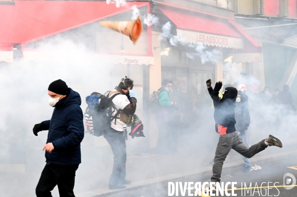 Manifestation contre la réforme des retraites