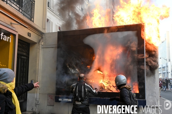 Manifestation contre la réforme des retraites