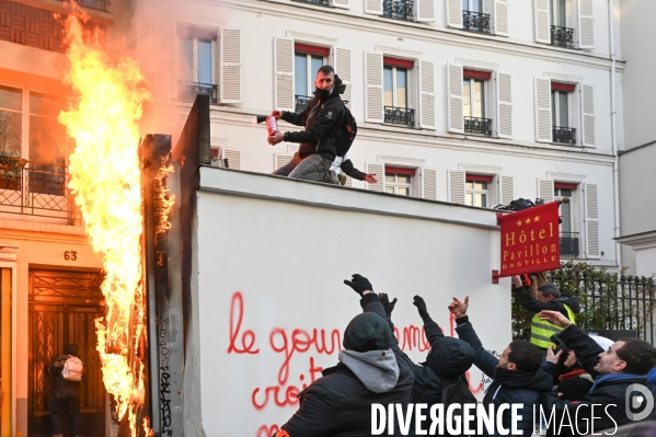 Manifestation contre la réforme des retraites