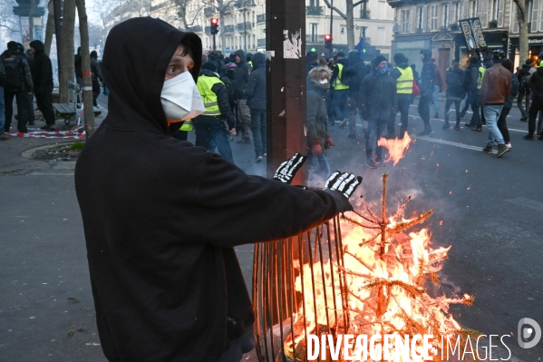 Manifestation contre la réforme des retraites