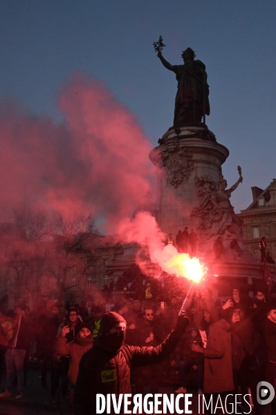 Manifestation contre la réforme des retraites