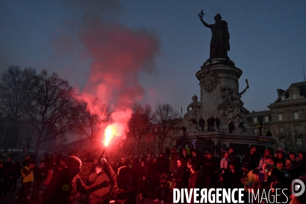 Manifestation contre la réforme des retraites