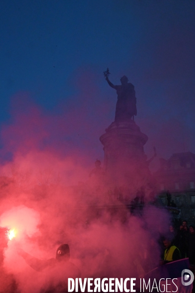 Manifestation contre la réforme des retraites