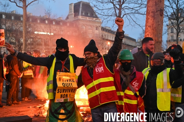 Manifestation contre la réforme des retraites