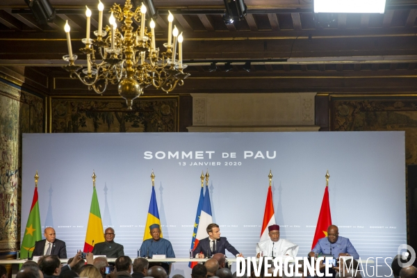 Réunion du G5 Sahel à Pau en présence d Emmanuel Macron et Francois Bayrou