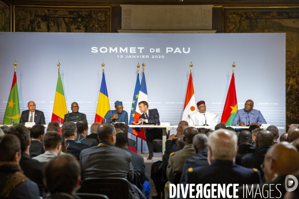 Réunion du G5 Sahel à Pau en présence d Emmanuel Macron et Francois Bayrou