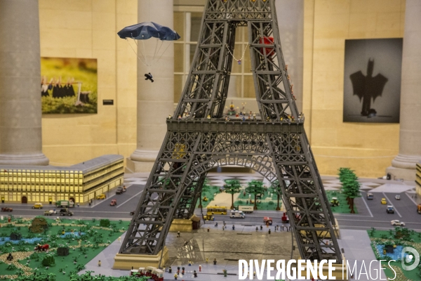 Cine en briques  expo lego a versailles