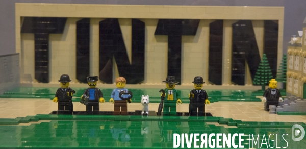 Cine en briques  expo lego a versailles