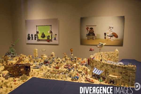 Cine en briques  expo lego a versailles