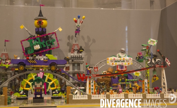 Cine en briques  expo lego a versailles