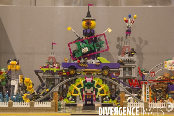 Cine en briques  expo lego a versailles