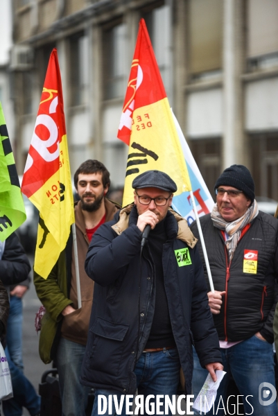 Grèves contre la réforme des retraites gare de Lyon