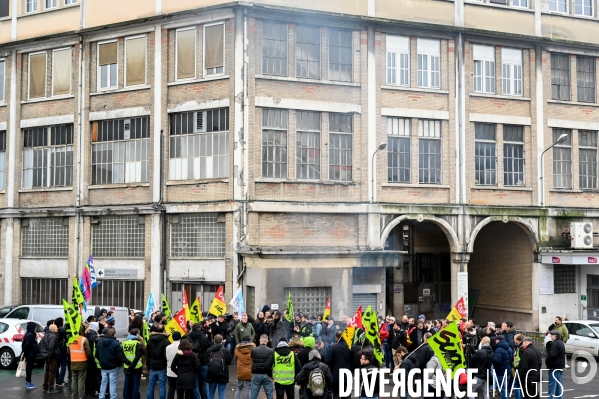 Grèves contre la réforme des retraites gare de Lyon