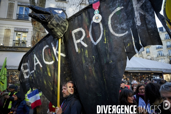 Manifestation contre la reforme des retraites