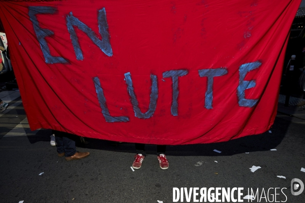 Manifestation contre la reforme des retraites