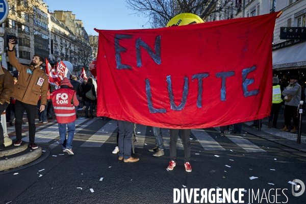 Manifestation contre la reforme des retraites