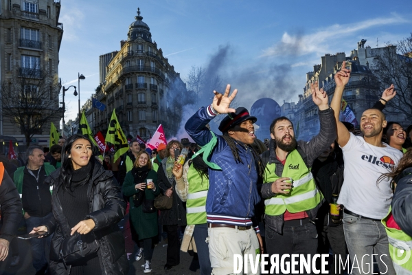 Manifestation contre la reforme des retraites