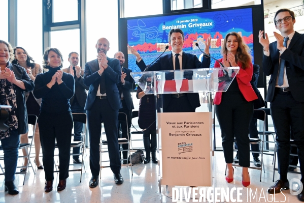 Benjamin Griveaux présente ses voeux