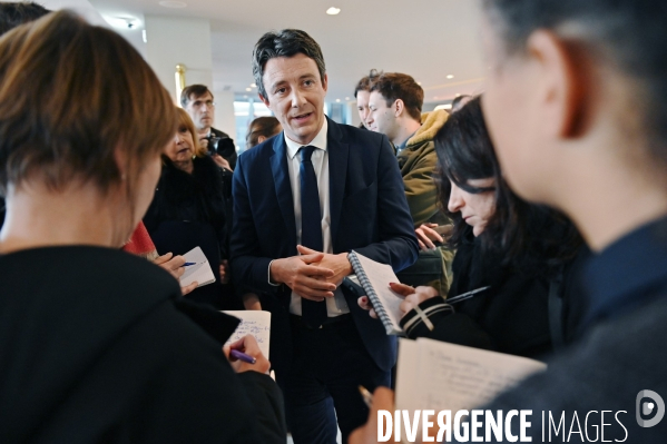 Benjamin Griveaux présente ses voeux