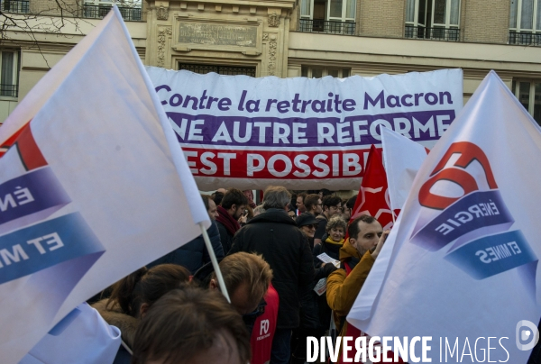 Manifestation contre la réforme des retraites