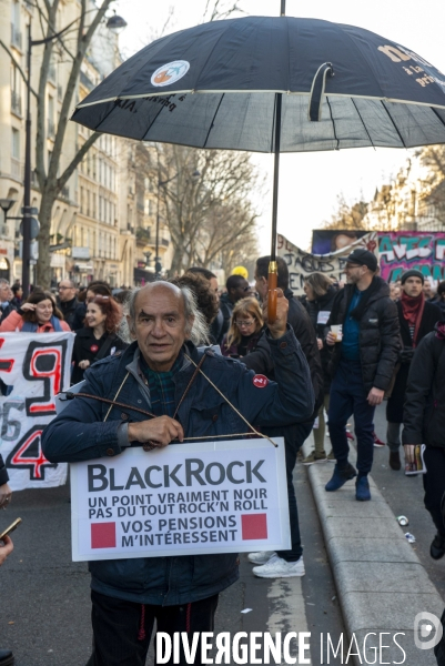 Manifestation contre la réforme des retraites