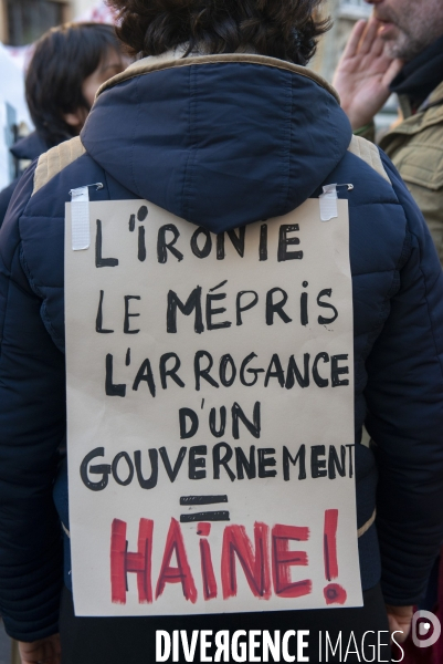 Manifestation contre la réforme des retraites