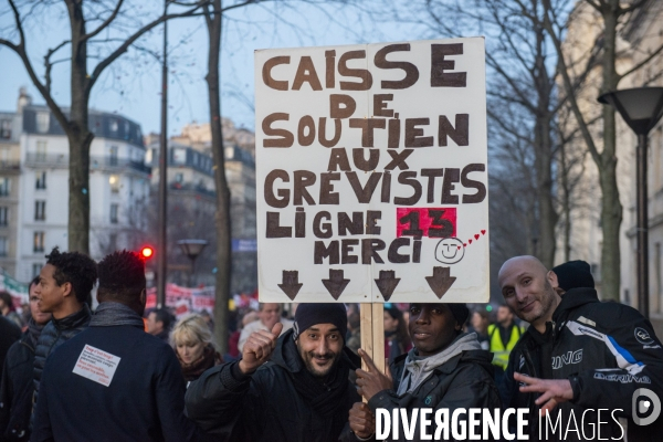 Manifestation contre la réforme des retraites