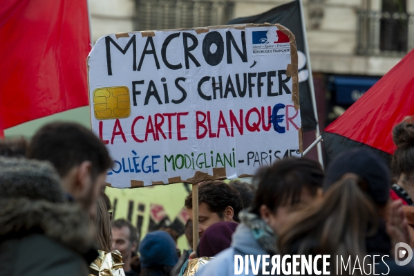 Manifestation contre la réforme des retraites