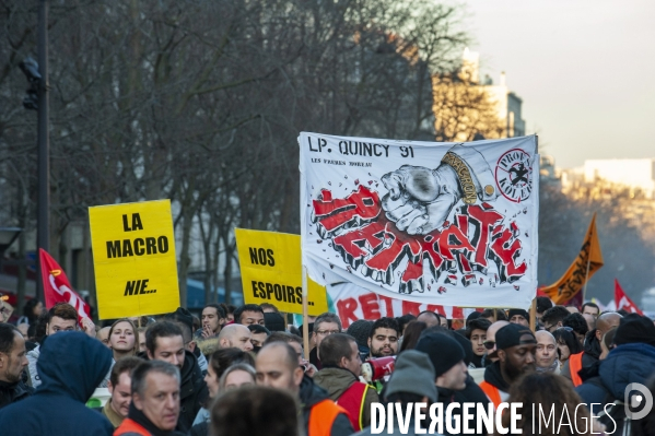 Manifestation contre la réforme des retraites