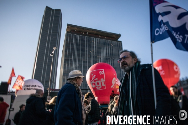 Manifestation contre la réforme des retraites 16012020