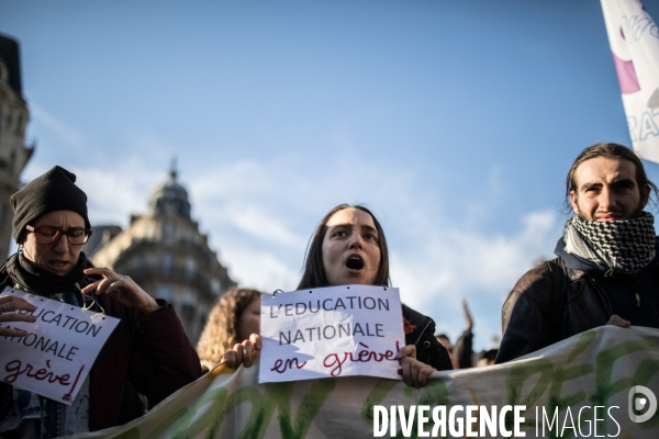 Manifestation contre la réforme des retraites 16012020