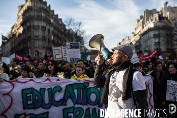 Manifestation contre la réforme des retraites 16012020