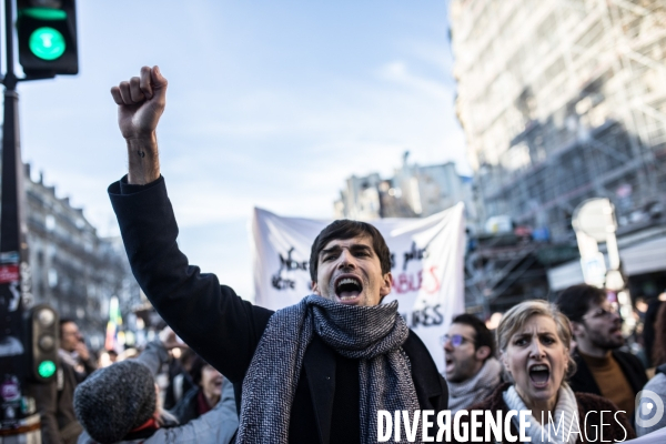 Manifestation contre la réforme des retraites 16012020