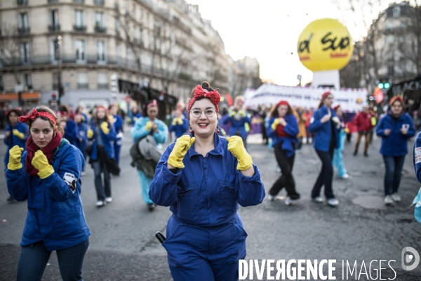 Manifestation contre la réforme des retraites 16012020