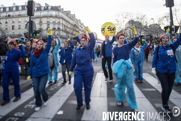 Manifestation contre la réforme des retraites 16012020