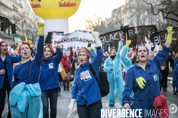 Manifestation contre la réforme des retraites 16012020