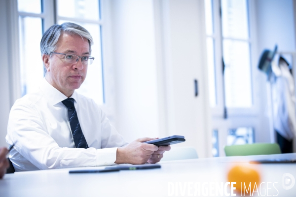 Jean-Laurent BONNAFE, administrateur-directeur-général du groupe BNP Paribas.