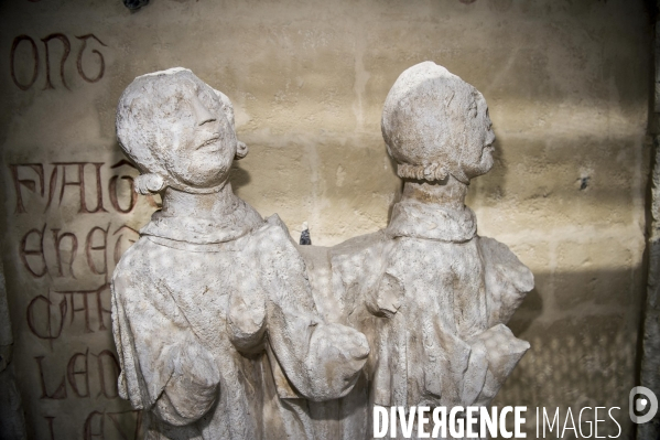 Chantier de restauration de la cathédrale d Amiens.