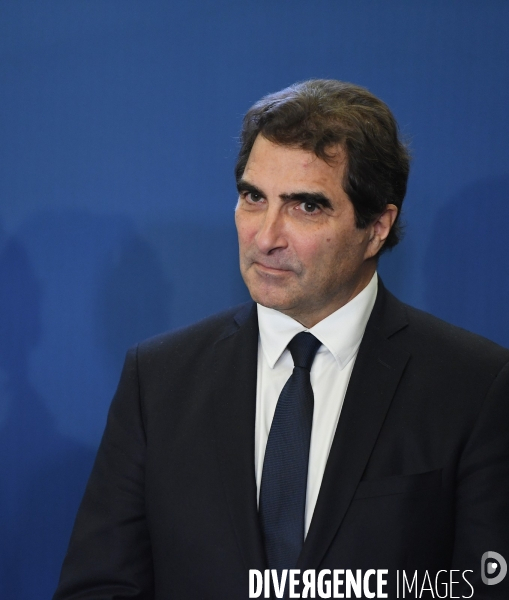 Cérémonie des voeux à la presse de l équipe dirigeante des republicains