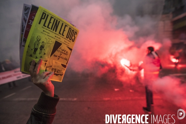 Manifestation interprofessionnelle contre la réforme des retraites