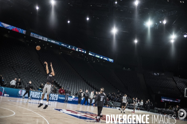 Entrainement de l equipe de basket ball des Milwaukee Bucks