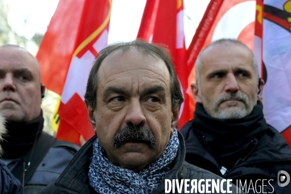 Manifestation Contre la Réforme des Retraites à Paris. Demonstration Against the Pension Reform in Paris.