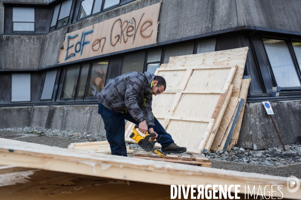 Arrêt partiel du barrage de Grand Maison