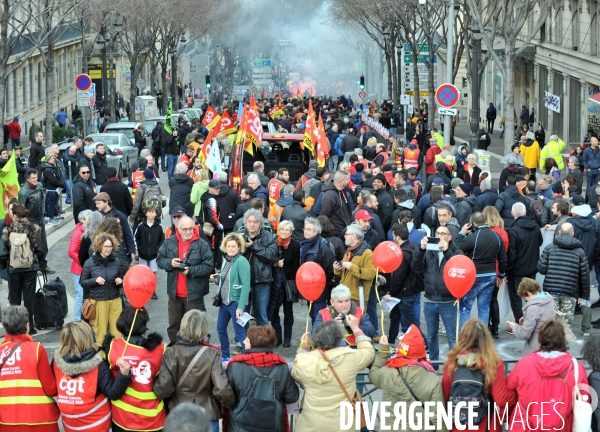 Manisfestation Unitaire du 24 01 2020