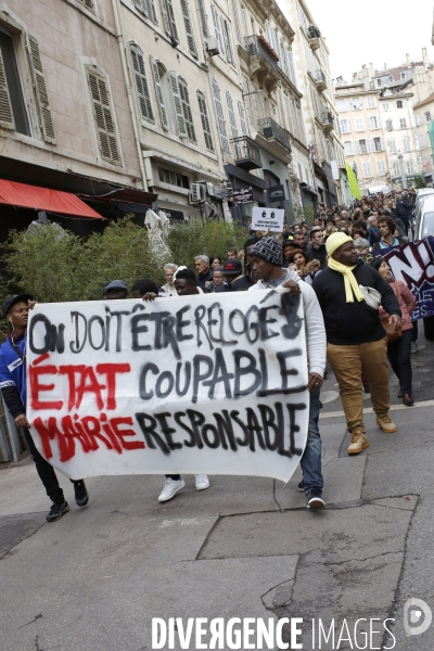 Marche pour l habitat digne et contre la criminalisation de la solidarité