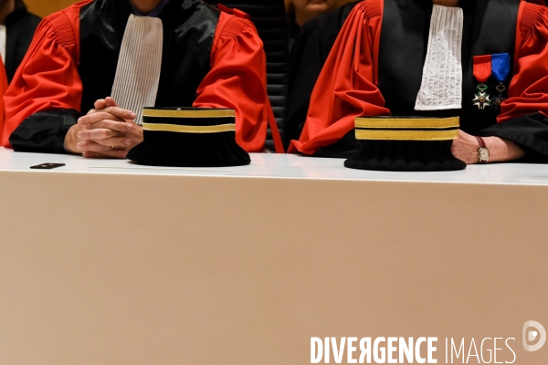 Audience solennelle de rentrée du tribunal judiciaire