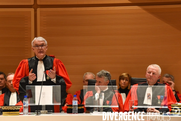 Audience solennelle de rentrée du tribunal judiciaire