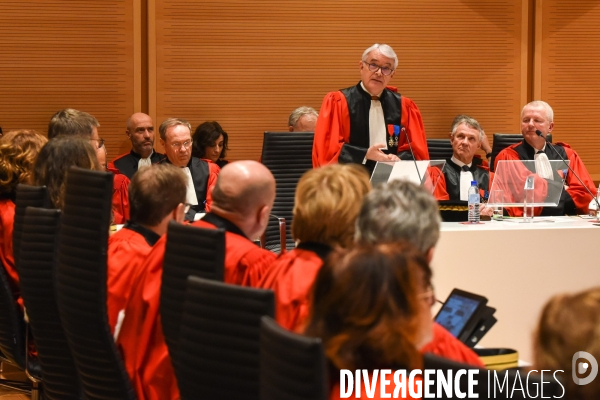 Audience solennelle de rentrée du tribunal judiciaire